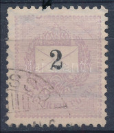 O 1889 2kr Lemezhibával / With Plate Flaw - Altri & Non Classificati
