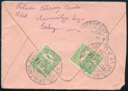 1912 Levél "ANNAVÖLGYIBÁNYA" Pályaudvari Bélyegzéssel - Other & Unclassified