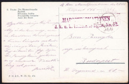 1918 Tábori Posta Képeslap / Field Postcard "MARSCHFORMATIONEN D.k.u.k. Infanterie Rgmt. No.52." + "FP 566" - Otros & Sin Clasificación