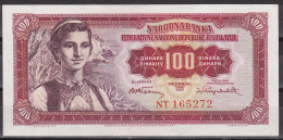 Yugoslavia 100 Dinara 1955  UNC - Yugoslavia