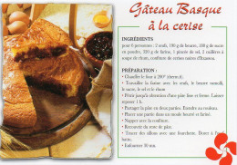 Recette - Gâteau Basque à La Cerise - Editions THOUAND N° 003348 - Recetas De Cocina