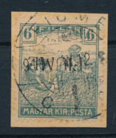 Fiume 1918 Arató 6f Fordított Felülnyomással, Bodor Vizsgálójellel - Other & Unclassified