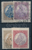 O 1921/1925 Koronás Madonna 50K, 500K, 2500K, 3000K Elfogazva - Otros & Sin Clasificación