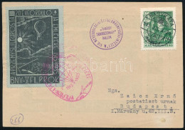 1935 FILPROK Levelezőlap Levélzáróval / Postcard With Label - Autres & Non Classés