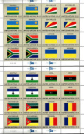 ONU  2018 Nations Unies Drapeaux Flags Flaggen  2018 ONU - Blokken & Velletjes