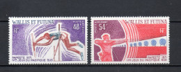 WALLIS ET FUTUNA  PA  N° 39 + 40   NEUFS SANS CHARNIERE COTE 14.50€   JEUX SPORT - Unused Stamps