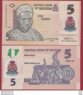 Nigéria 5 Naira 2018 ---UNC (466) - Nigeria