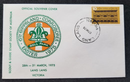 Australia Scout & Guide Stamp Society 1975 Scouting Scouts (FDC) *Lang Lang Victoria - Covers & Documents