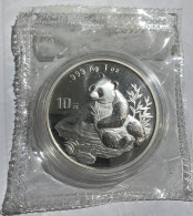 China Onza De Plata 1998  Oso Panda Sylver Ag - Otros & Sin Clasificación