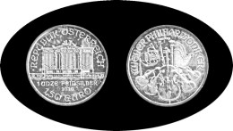 Austria 2020 1 Onza 1,50 Euros Plata Silver Filarmónica Philharmonic - Altri & Non Classificati