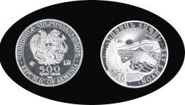 Armenia 1 OZ Onza 2021 Arca De Noé 500 Dram Plata Ag - Other & Unclassified