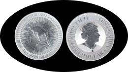 Australia 1 Onza 2019 1$ Canguro Kangaroo Plata Silver Ag - Otros & Sin Clasificación