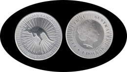 Australia 1 Onza 2018 1$ Canguro Kangaroo Plata Silver Ag - Otros & Sin Clasificación