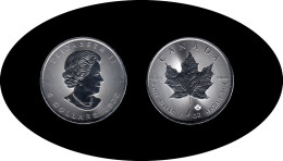 Canadá  2022 Onza Plata Silver 5 $ Maple Leaf - Other & Unclassified