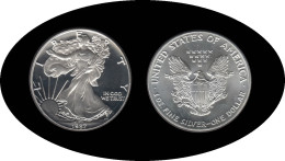 Estados Unidos United States Onza De Plata 1 $ 1987 Liberty - Other & Unclassified