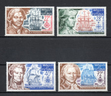 WALLIS ET FUTUNA  PA  N° 44 à 47   NEUFS SANS CHARNIERE COTE 64.80€   NAVIGATEUR BATEAUX - Unused Stamps