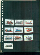 CUBA  ESPAMER 98 LOCOMOTIVES 10 VAL NEUFS A PARTIR DE 3 EUROS - Neufs