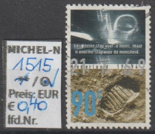 1994 - NIEDERLANDE - SM "25. Jahrestag - Mondlandung" 90 C Mehrf. - O  Gestempelt - S.Scan (1515o Nl) - Usados