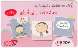 THAILAND O-287 Prepaid Happy - Cartoon - Used - Thaïland