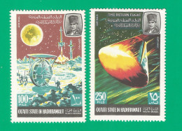 Aden Hadhramaut 1967 Mint Stamps MNH (**) Space - United Arab Emirates (General)