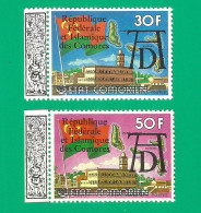 Comoros 1978 Year, Mint Stamps MNH(**) OVPT Flags - Comoren (1975-...)