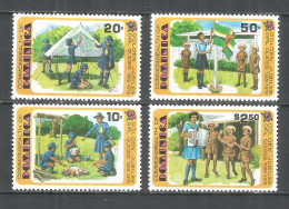 Dominica 1979 Year, Mint Stamps MNH (**)  Boy Scout - Dominica (1978-...)