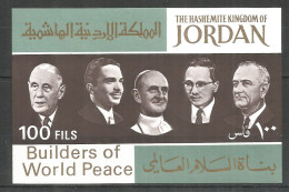 Jordan 1967 Year, Mint Block MNH (**)  - Giordania