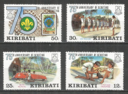 Kiribati 1982 Year ,mint Stamps MNH(**) Mi.# 408-411 Boy Scout - Kiribati (1979-...)