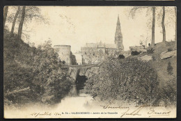 VALENCIENNES   "  Jardin De La Rhonelle  "   1904 - Valenciennes