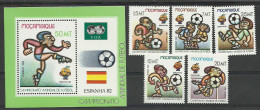 Mozambique 1982 Year, Mint Stamps MNH (**) Set+bc - Mozambique