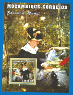 Mozambique 2001 Year , Mint Block MNH (**) Manet - Mosambik