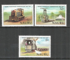 Nauru 1980 Mint Stamps MNH (**) Trains - Nauru