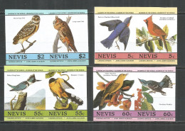 Nevis 1985 Mint Stamps MNH (**) Set Birds Imperf. - Verzamelingen, Voorwerpen & Reeksen