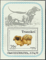 Transkei 1963 Year, Block, MNH (**) - Dogs - Hoftiere
