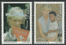 Uruguay 1998 Year Mint Stamps MNH(**) Set. Diana - Uruguay