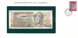 Guatemala 1982. 50c Felbélyegzett "Banknotes Of All Nations" Bankjegyes Borítékban, Bélyegzéssel T:UNC Guatemala 1982. 5 - Non Classificati