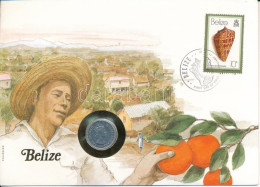 Belize 1980. 5c Al Felbélyegzett Borítékban, Bélyegzéssel T:UNC Belize 1980. 5 Cents Al In Envelope With Stamp, And Canc - Sin Clasificación
