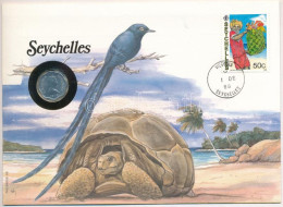 Seychelles-szigetek 1975. 5c Felbélyegzett Borítékban, Bélyegzéssel, Német Nyelvű Leírással T:UNC  Seychelles 1975. 5 Ce - Zonder Classificatie