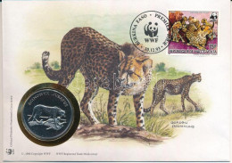 Nyugat-Afrikai Államok / Burkina Faso DN (1991) "A Világ Vadvédelmi Alap (WWF) 30. évfordulója - Acinonyx Jubatus (Gepár - Sin Clasificación