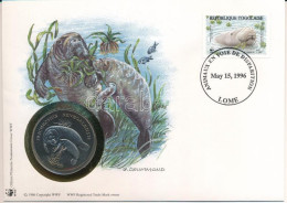 Togó DN (1991) "A Világ Vadvédelmi Alap (WWF) 30. évfordulója - Trichechus Senegalensis (Afrikai Manátusz)" Kétoldalas F - Sin Clasificación