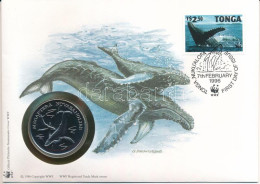 Tonga DN (1991) "A Világ Vadvédelmi Alap (WWF) 30. évfordulója - Megaptera Novaeangilae (Hosszúszárnyú Bálna)" Kétoldala - Non Classificati
