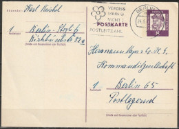 Berlin Ganzsache 1962 Mi.-Nr. P56 Tagesstempel Berlin 24.5.63  ( PK 298 ) - Postales - Usados