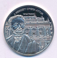 DN "Nemzetünk Nagyjai - Erkel Ferenc" Jelzett Ag Emlékérem Kapszulában, Tanúsítvánnyal (15g/0.333/35mm) T:PP Kis Patina - Zonder Classificatie