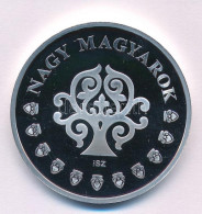 Ifj. Szlávics László (1959-) 2011. "Nagy Magyarok / Liszt Ferenc" Ezüstözött Cu Emlékérem Tanúsítvánnyal (40mm) T:PP - Ohne Zuordnung