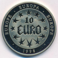 Európa 1998. 10E Cu-Ni Emlékérem T:PP Europe 1998. 10 Euro Cu-Ni Commemorative Coin C:PP - Non Classés