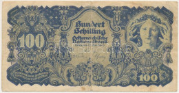 Ausztria 1945. 100Sch T:F,VG Austria 1945. 100 Schilling C:F,VG  Krause P#118 - Non Classificati