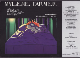 MYLENE FARMER PUBLICITE PRESSE Pour L'HISTOIRE D'UNE FEE C'EST - Affiches & Posters