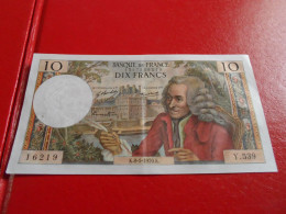 France: 10 Francs Voltaire 1970 Spl - 10 F 1963-1973 ''Voltaire''