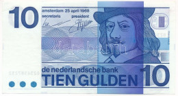 Hollandia 1968. 10G "0234587232" T:XF Netherlands 1968. 10 Gulden "0234587232" C:XF Krause 91. - Sin Clasificación