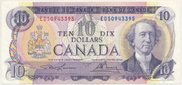Kanada 1971. 10$ T:F Szép Papír Canada 1971. 10 Dollars C:F Fine Paper Krause P#88c - Sin Clasificación
